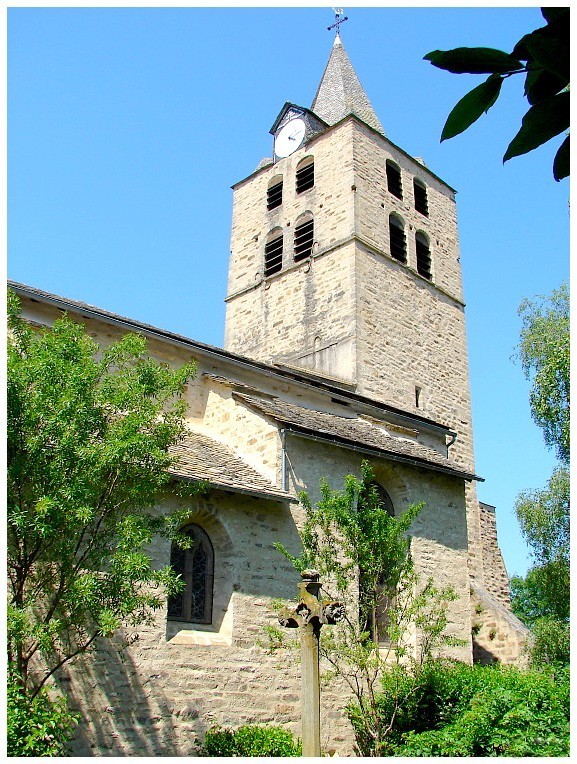 Beau village de  Sauveterre-de-Rouergue