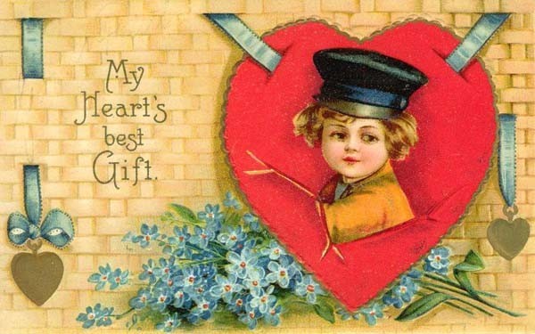 Cartes anciennes de Saint Valentin