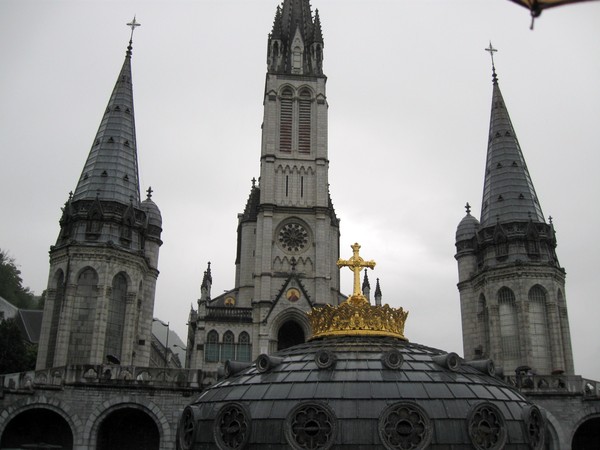 Lourdes-La basilique de l'Immaculée Conception 