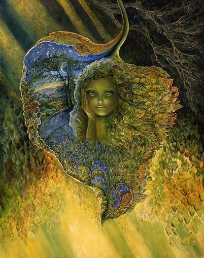 Peinture féerique de Josephine Wall