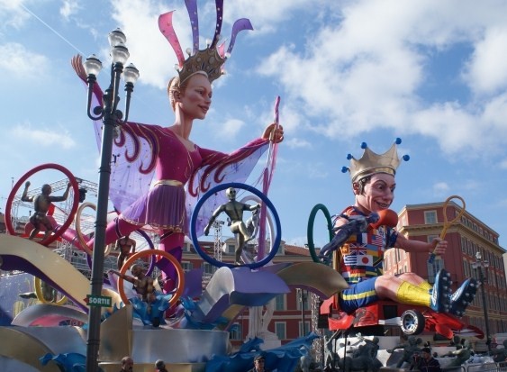 Carnaval de Nice - Le roi du sport 2012