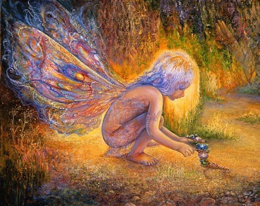 Peinture féerique de Josephine Wall