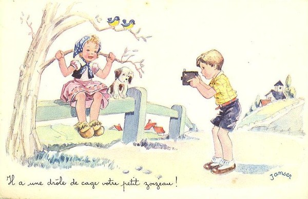 Carte enfant - Humour de Janser