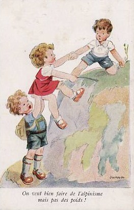 Carte enfant - Humour de Janser