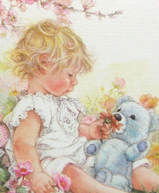 Illustration divers - Bébé d'antan