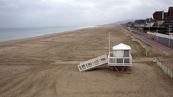 Plage de Basse Normandie (Calvados)