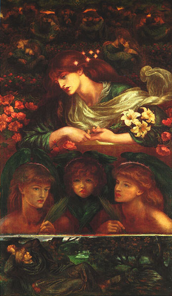 Peintre- Gabriel Rossetti