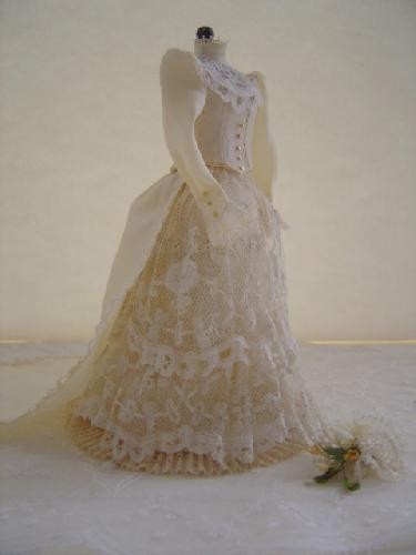 Robe de mariée d'autrefois