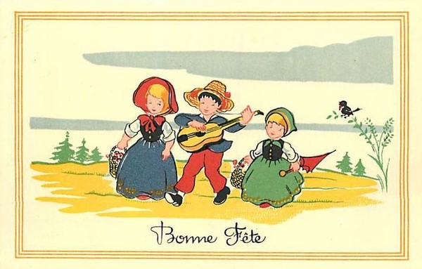 Carte enfant "bonne fête"