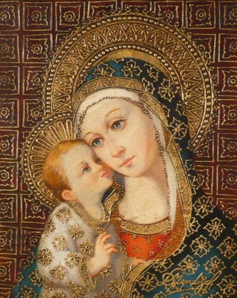 Image pieuse - La Vierge Marie