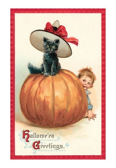 Cartes anciennes - Halloween