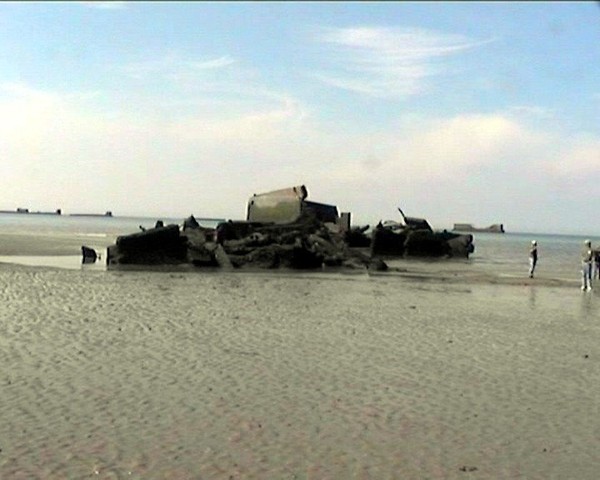 Plage de Normandie(Calvados)