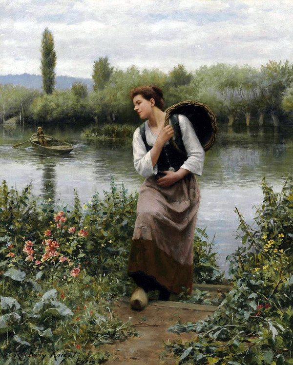 Peintre - Daniel Ridgway Knight