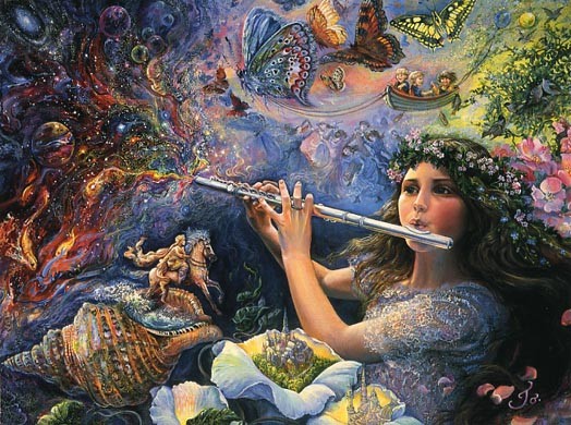 Peinture féérique de Josephine Wall