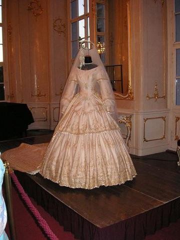 Robe de mariée d'autrefois