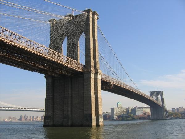  Le pont Brooklyn-Etats Unis