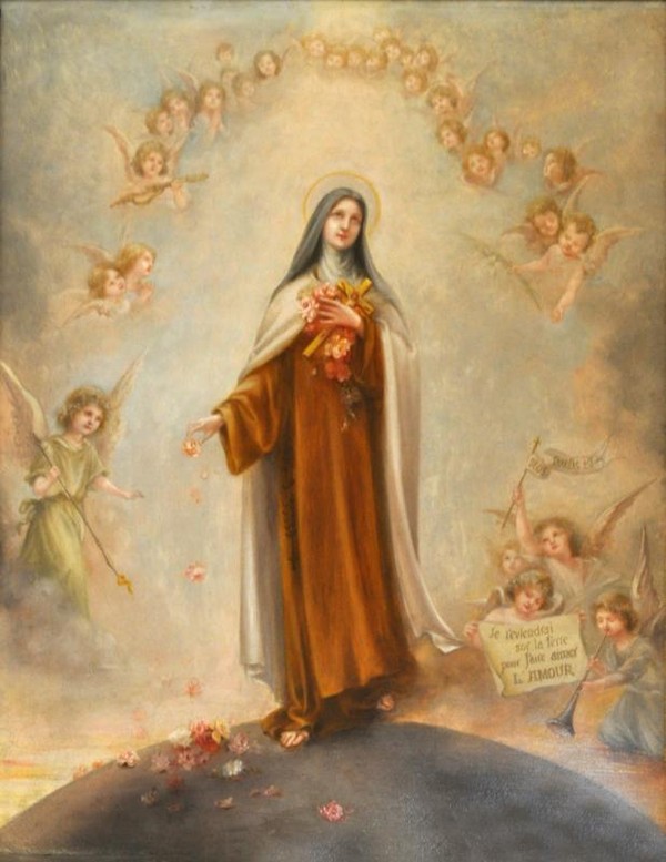 Images pieuses( Sainte Thérése de l'Enfant Jésus)