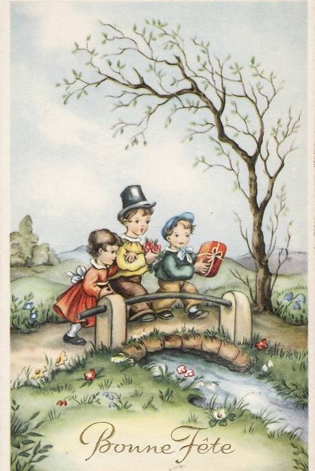 Carte enfant "bonne fête"