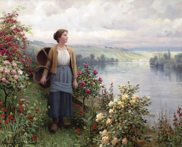 Peintre - Daniel Ridgway Knight