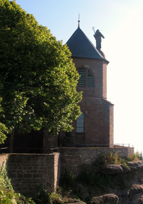 Le  Mont Sainte Odile - Pélerinage 2012