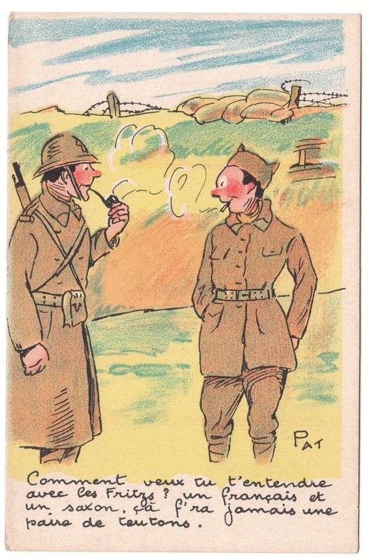 Carte humour militaire