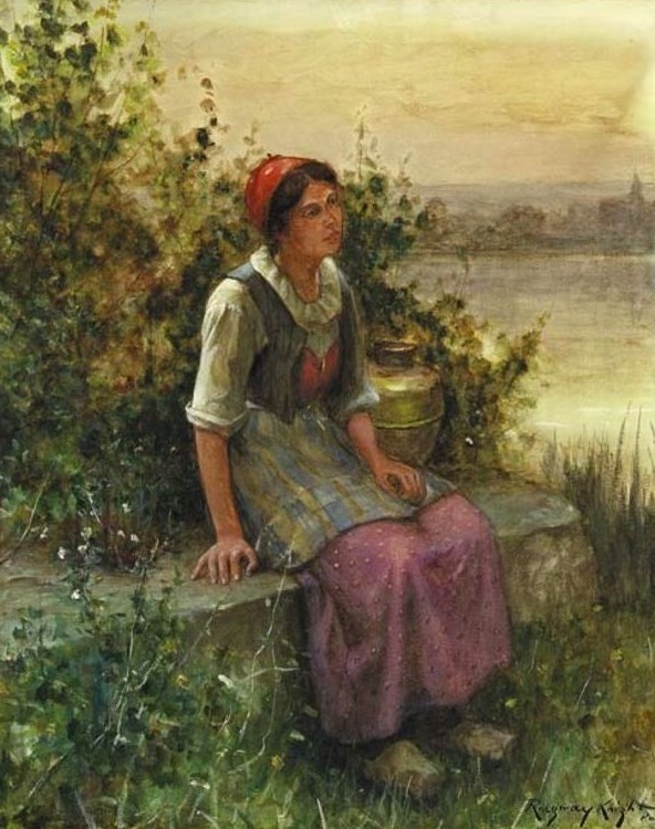 Peintre - Daniel Ridgway Knight