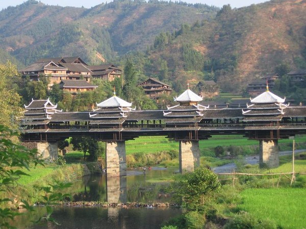 Le Pont de Chéngyáng -Chine