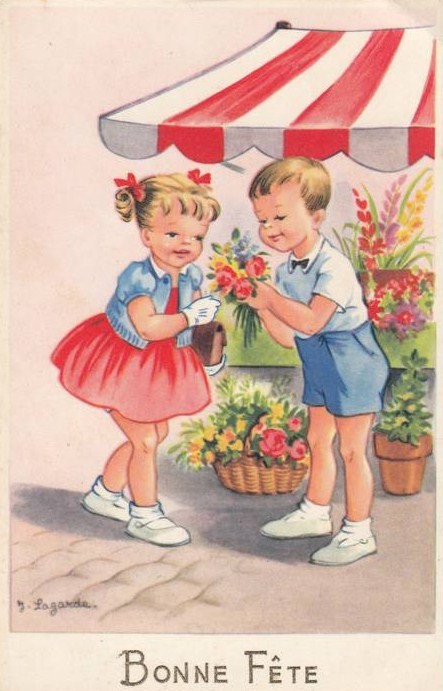 Carte enfant "bonne fête"