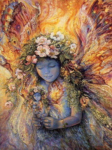 Peinture féérique de Josephine Wall