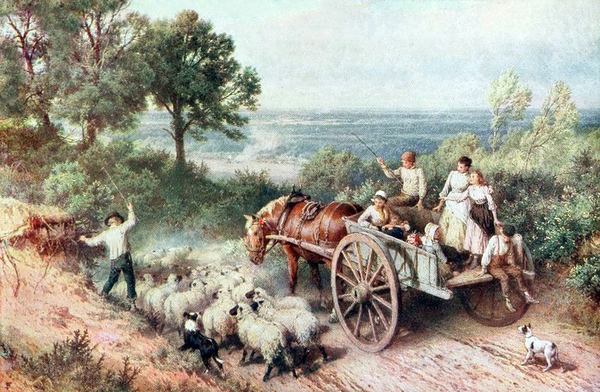 Peinture de Myles Birket Foster