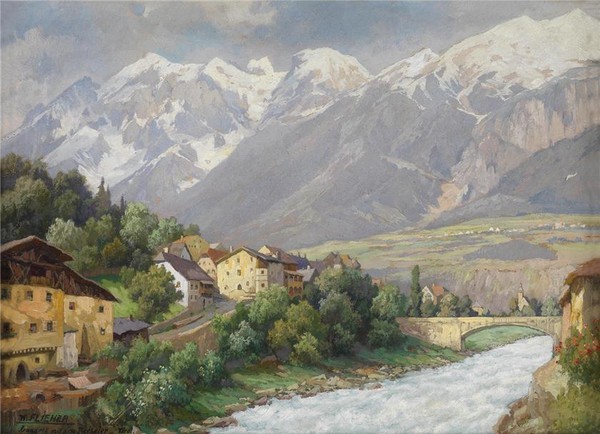 Paysage de Flieher Karl