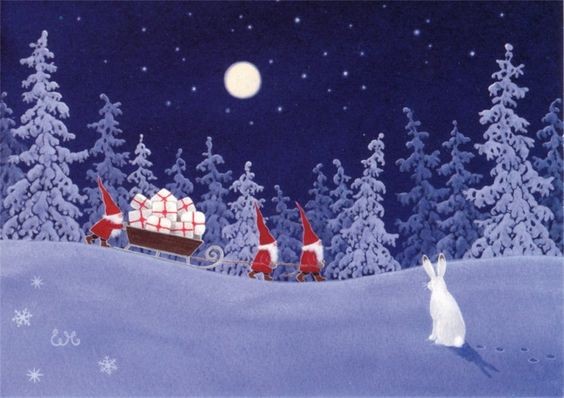 Mignonnes illustrations de Noël