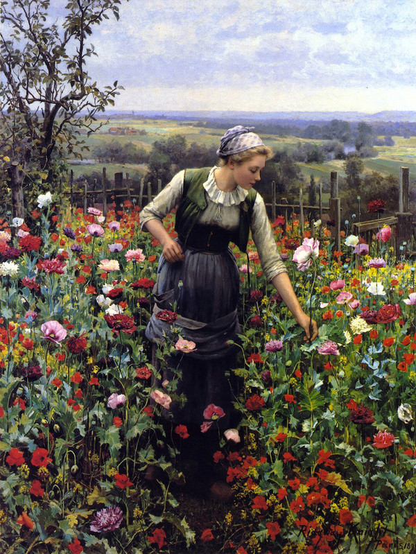 Peintre - Daniel Ridgway Knight