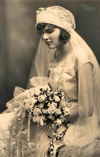 Robe de mariée d'autrefois