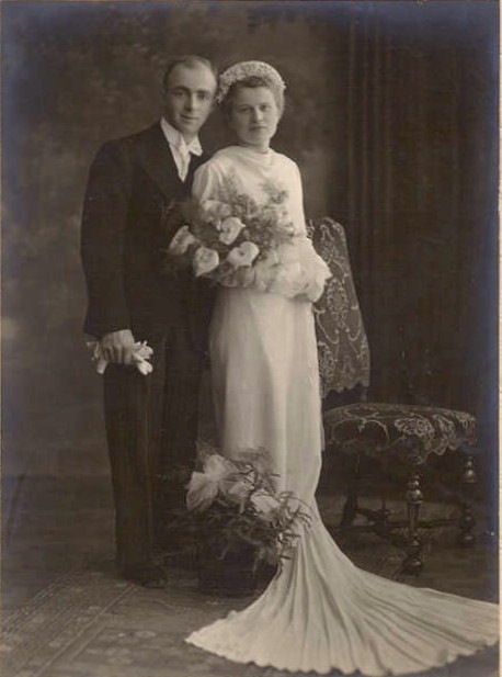 Robe de mariée d'autrefois