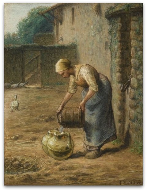 Peintre célèbre - Jean Francois Millet