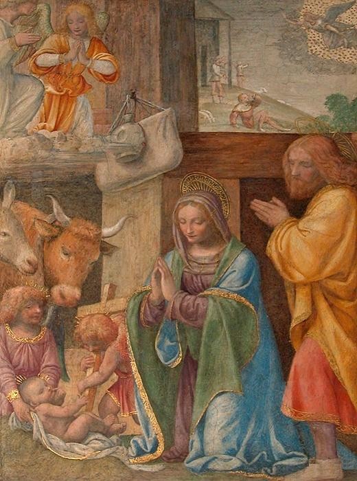 La nativité vue par les peintres