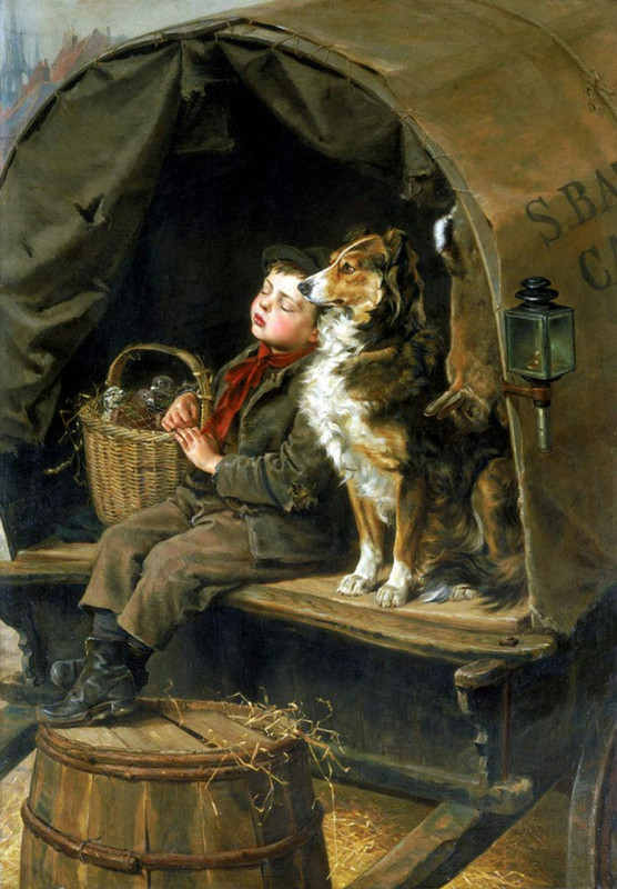 Peinture de Ralph Hedley