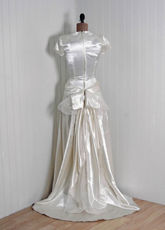 Robe de mariée d'autrefois