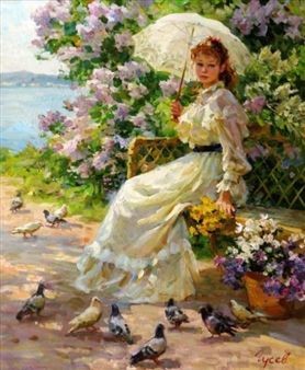 Peinture de Vladimir Gusev.