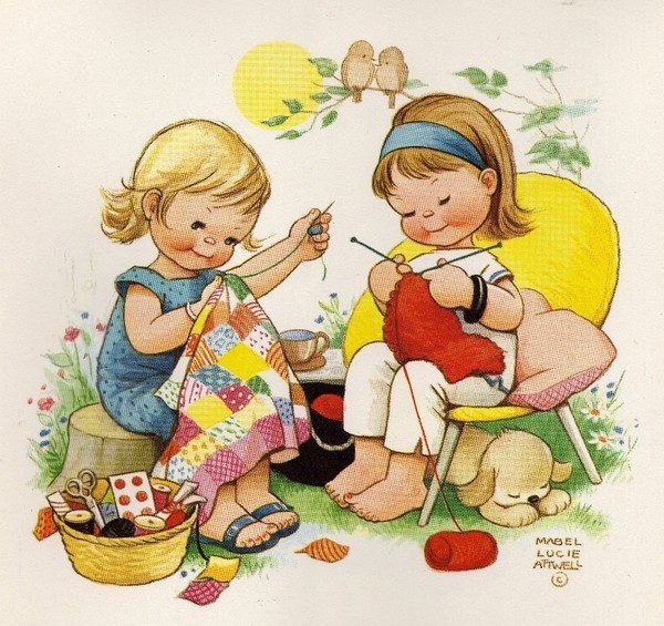 Illustration de Mabel Lucie Attwell