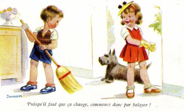 Carte enfant - Humour de Janser