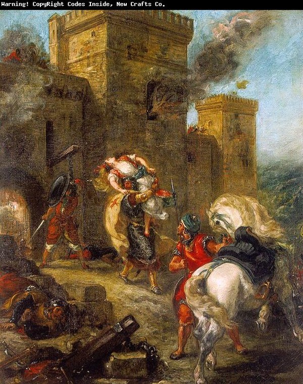 Peintre célèbre -Eugéne Delacroix