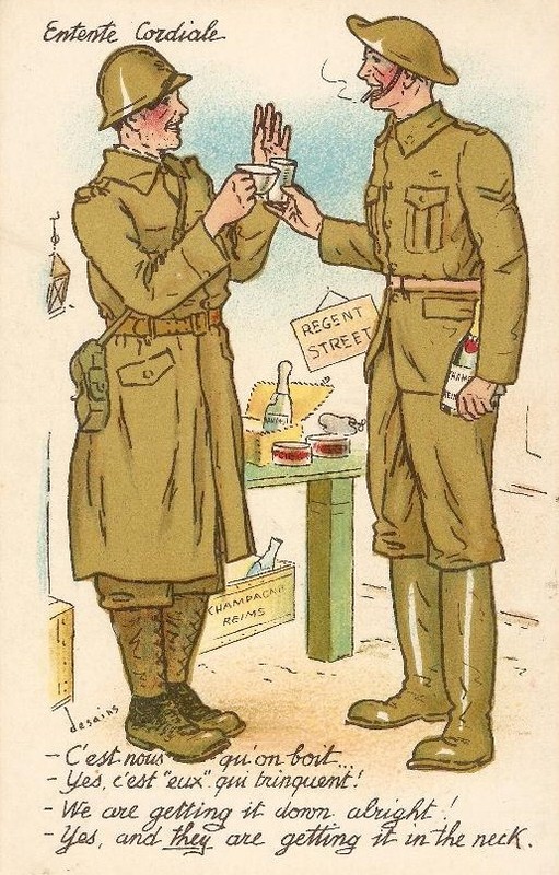 Carte humour militaire