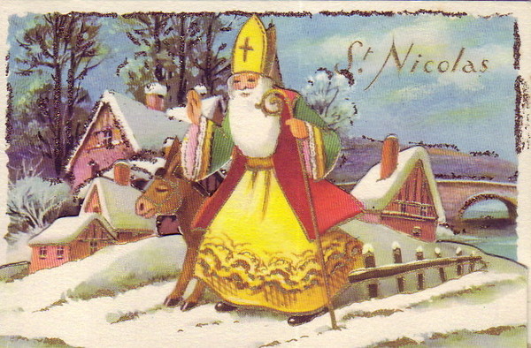 Carte de Saint Nicolas