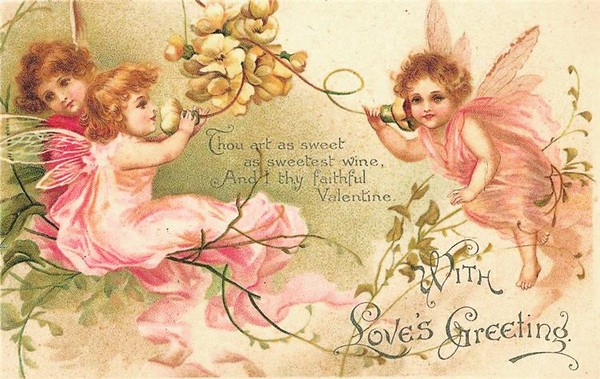 Cartes anciennes  de Saint Valentin