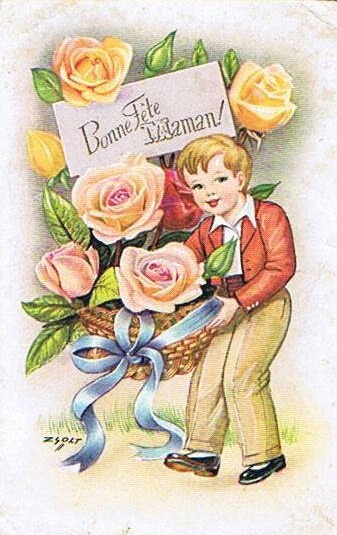 Carte  Fête des mamans