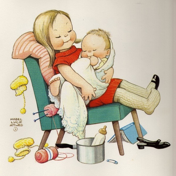 Illustration de Mabel Lucie Attwell