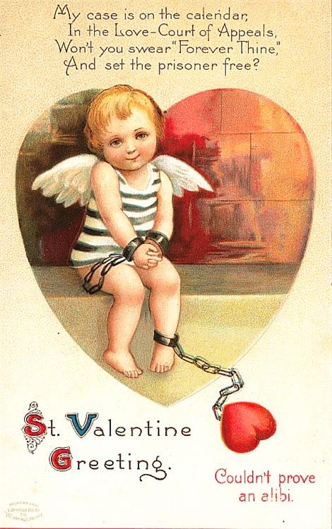 Cartes anciennes  de Saint Valentin