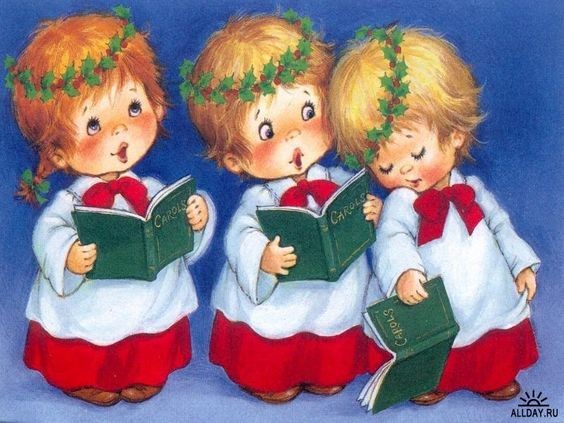 Mignonnes illustrations de Noël